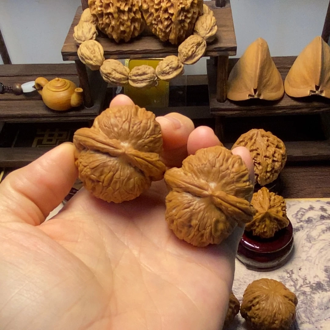 文玩核桃把件全品元宝40