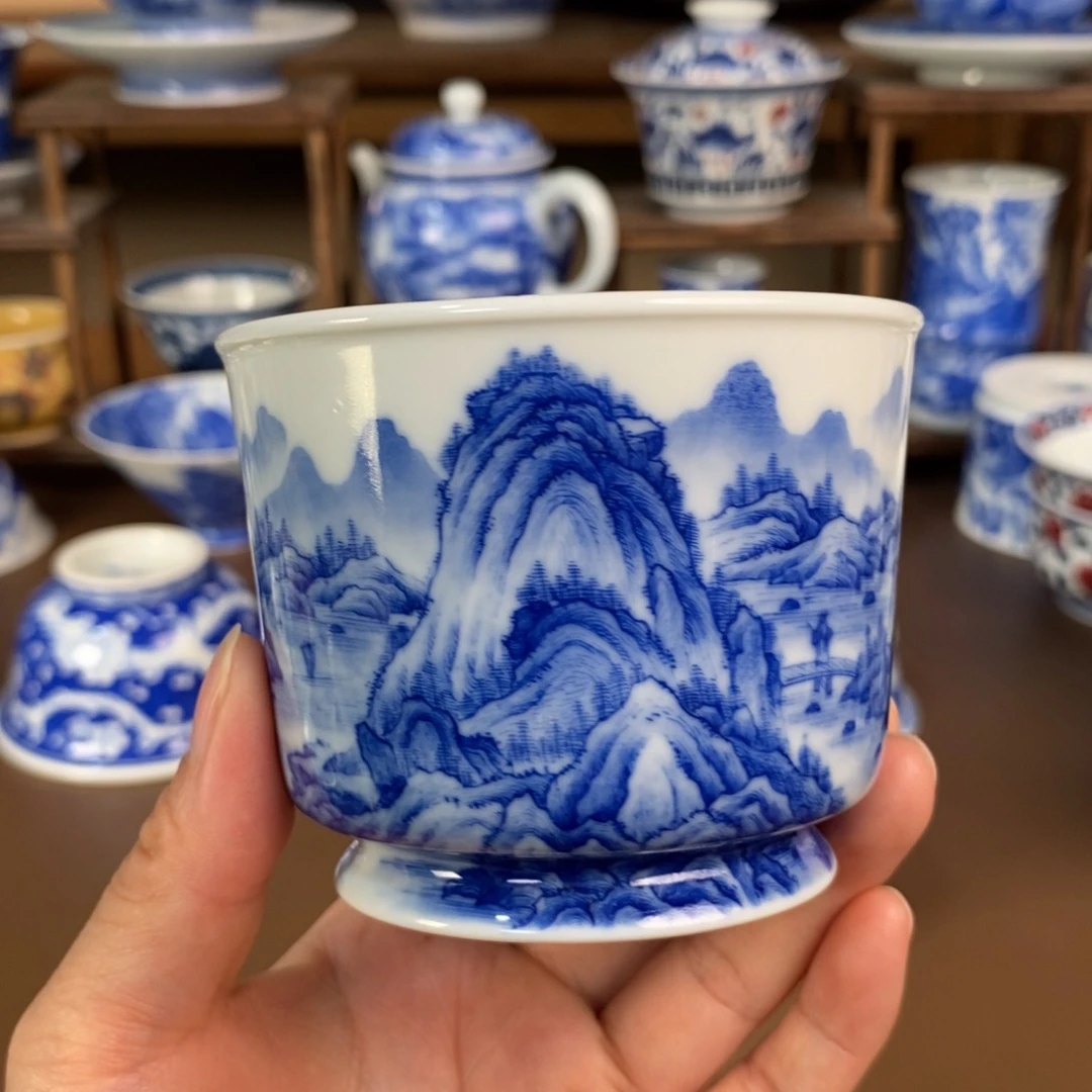 景德镇陶瓷手工手绘
