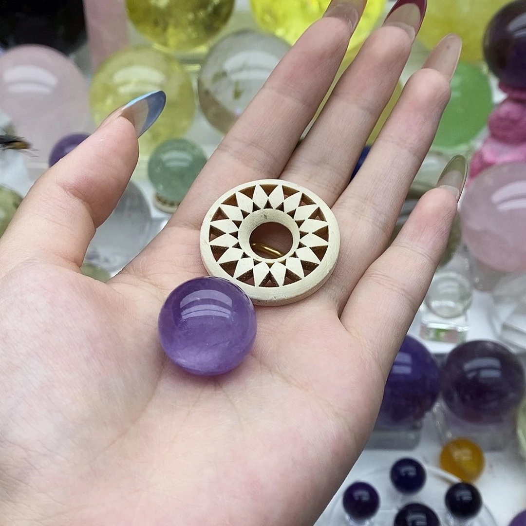 未镶嵌珠宝半成品水晶小**蓉水晶11