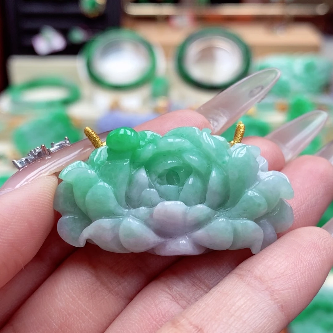 颈饰未镶嵌翡翠翡翠吊坠