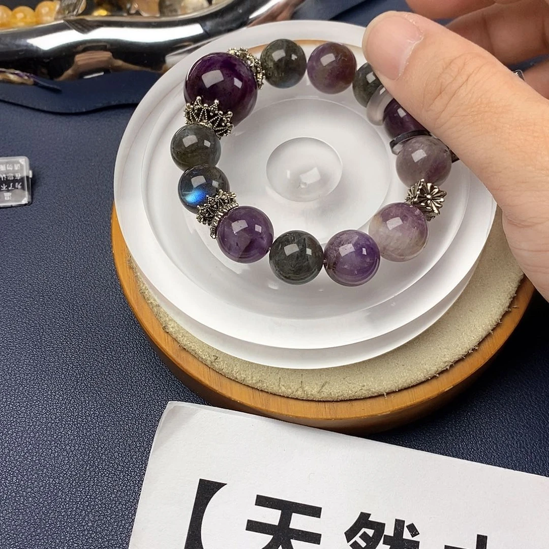 银S925镶嵌手链水晶