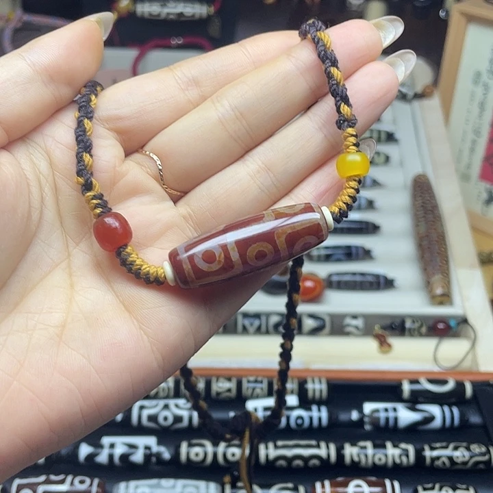 玛瑙/玉髓合金颈饰