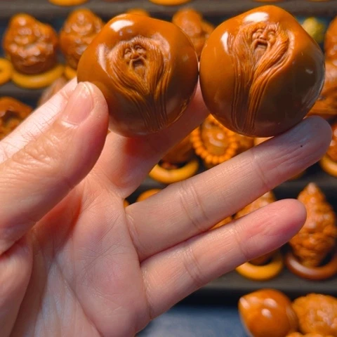 核桃手串/手链•*•橄榄核