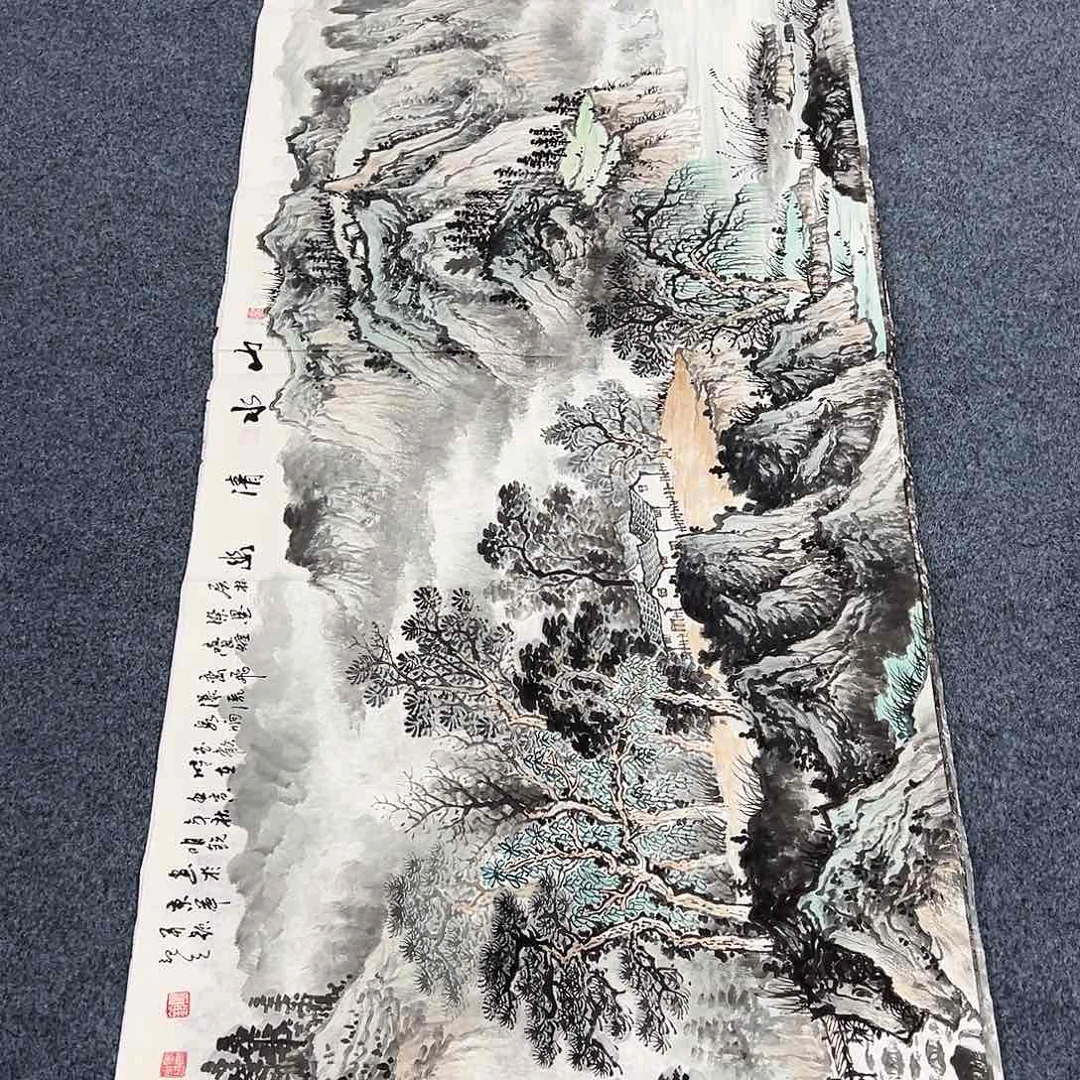 国画宣纸纯手绘字画