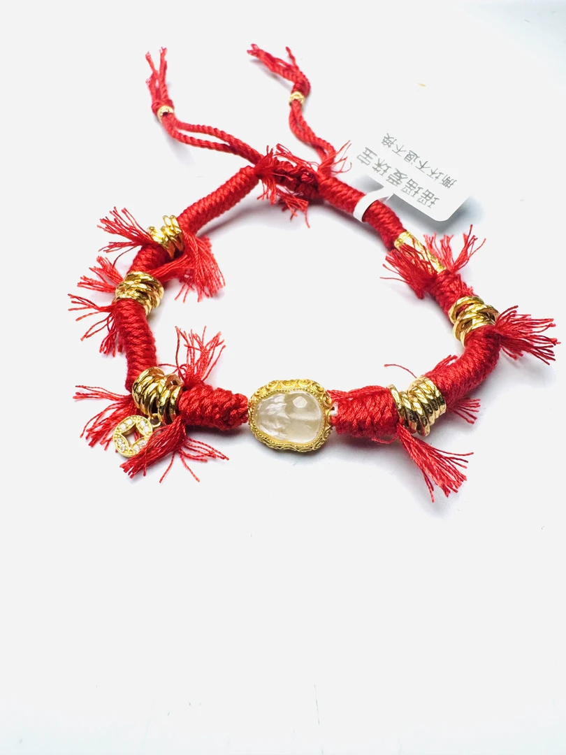 925银银制品 S925银手工编绳手绳/2853