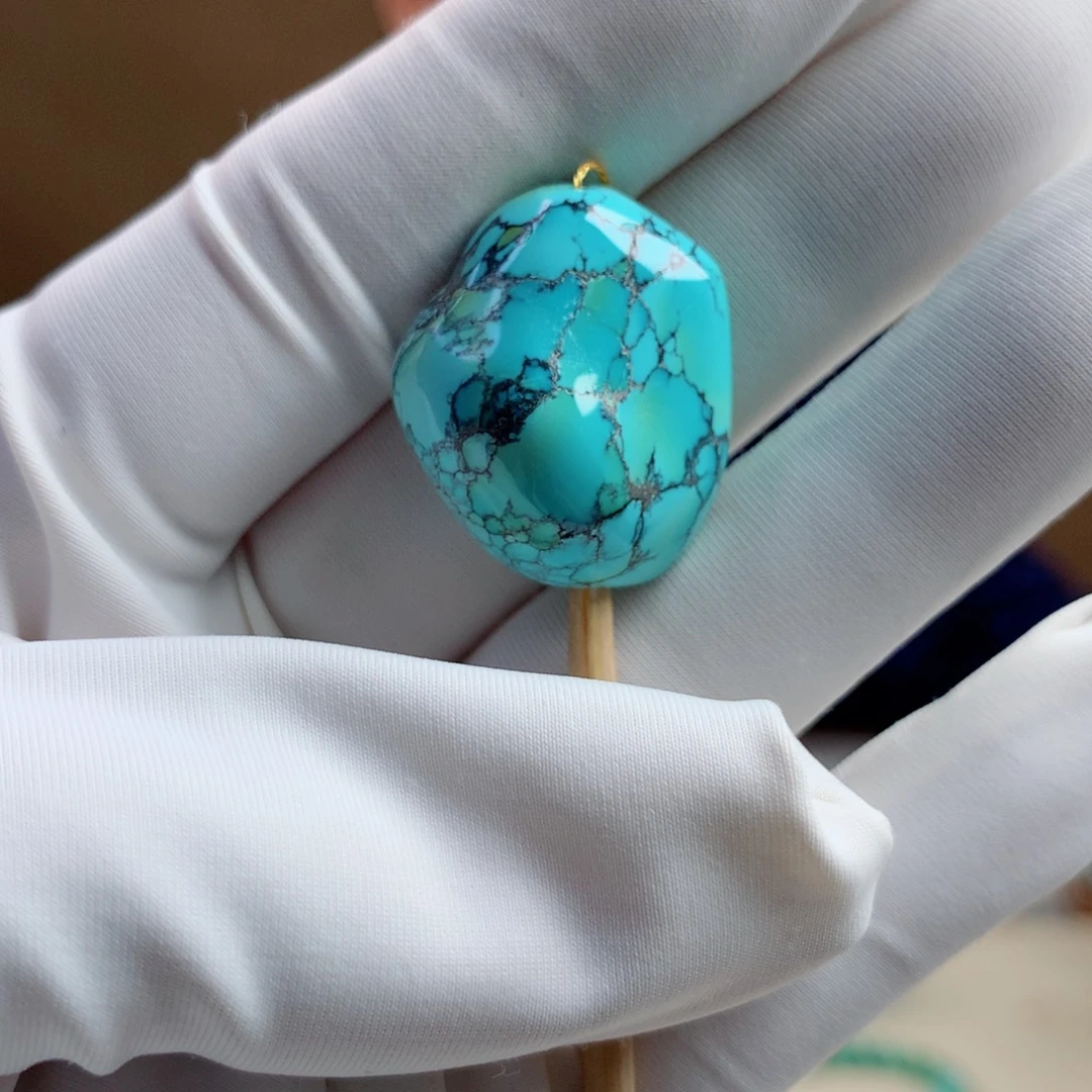 星***璨绿松石未镶嵌珠宝奇石