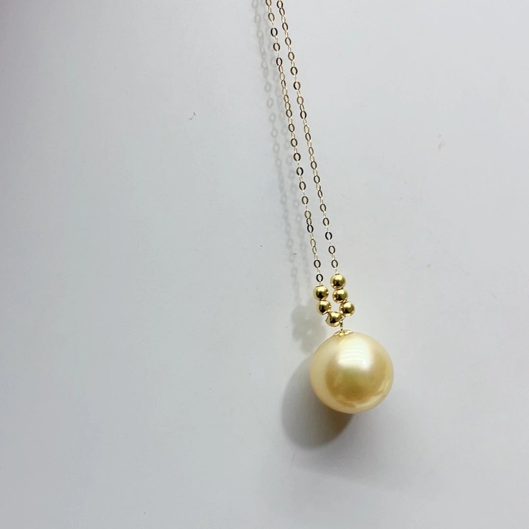 海水珍珠颈饰18K金镶嵌