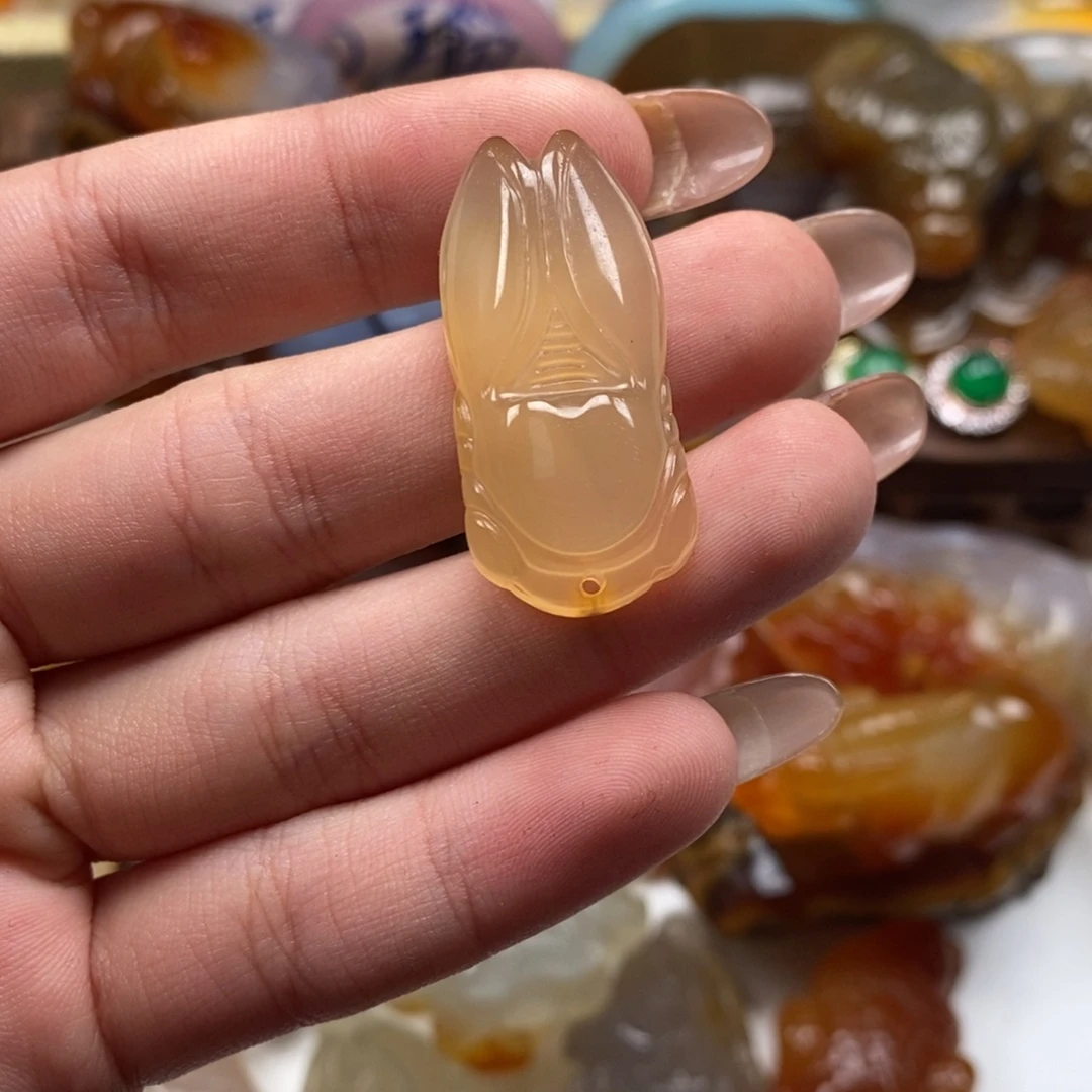 玛瑙/玉髓未镶嵌颈饰