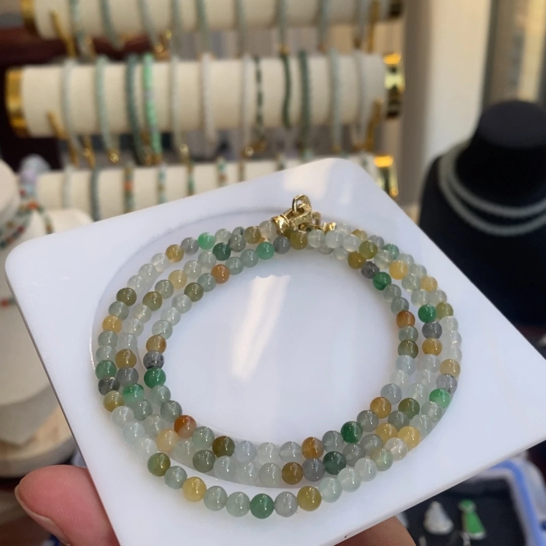 定制翡翠未镶嵌70缅甸翡翠A货卡4.3