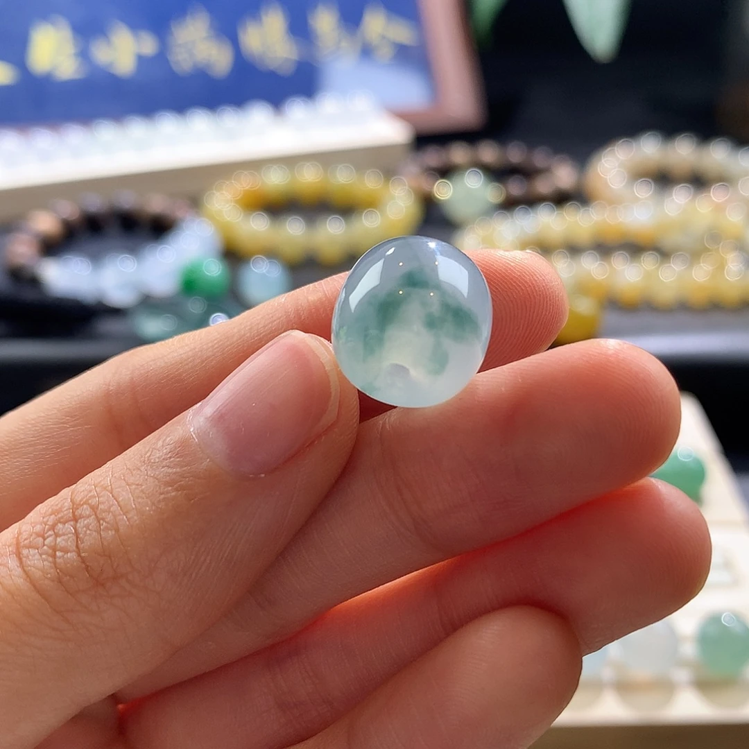 散珠翡翠翡翠珠子