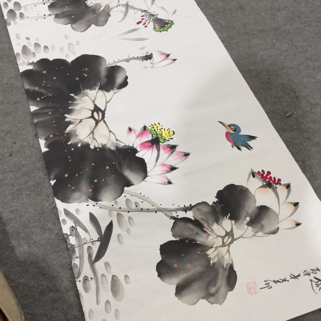 年画画创作等活动中的工作
