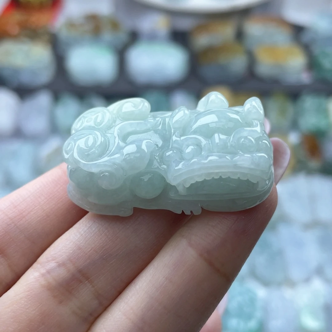 颈饰未镶嵌翡翠貔貅44