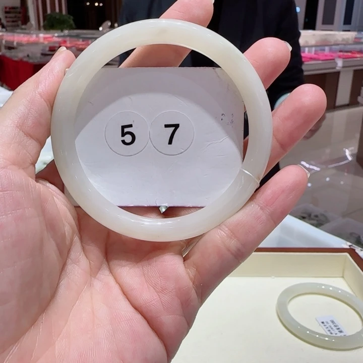 和田玉未镶嵌手镯219