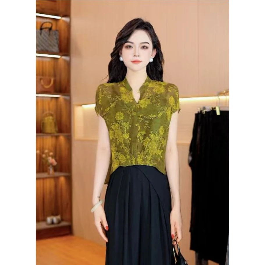 5790-53新款女士上衣小衫夏季