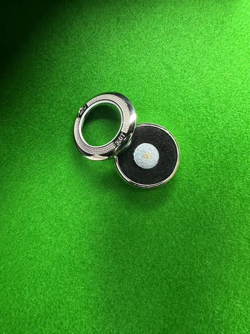 于德陆大鲨鱼3.0T皮头小头杆台球中式黑八斯洛克皮头