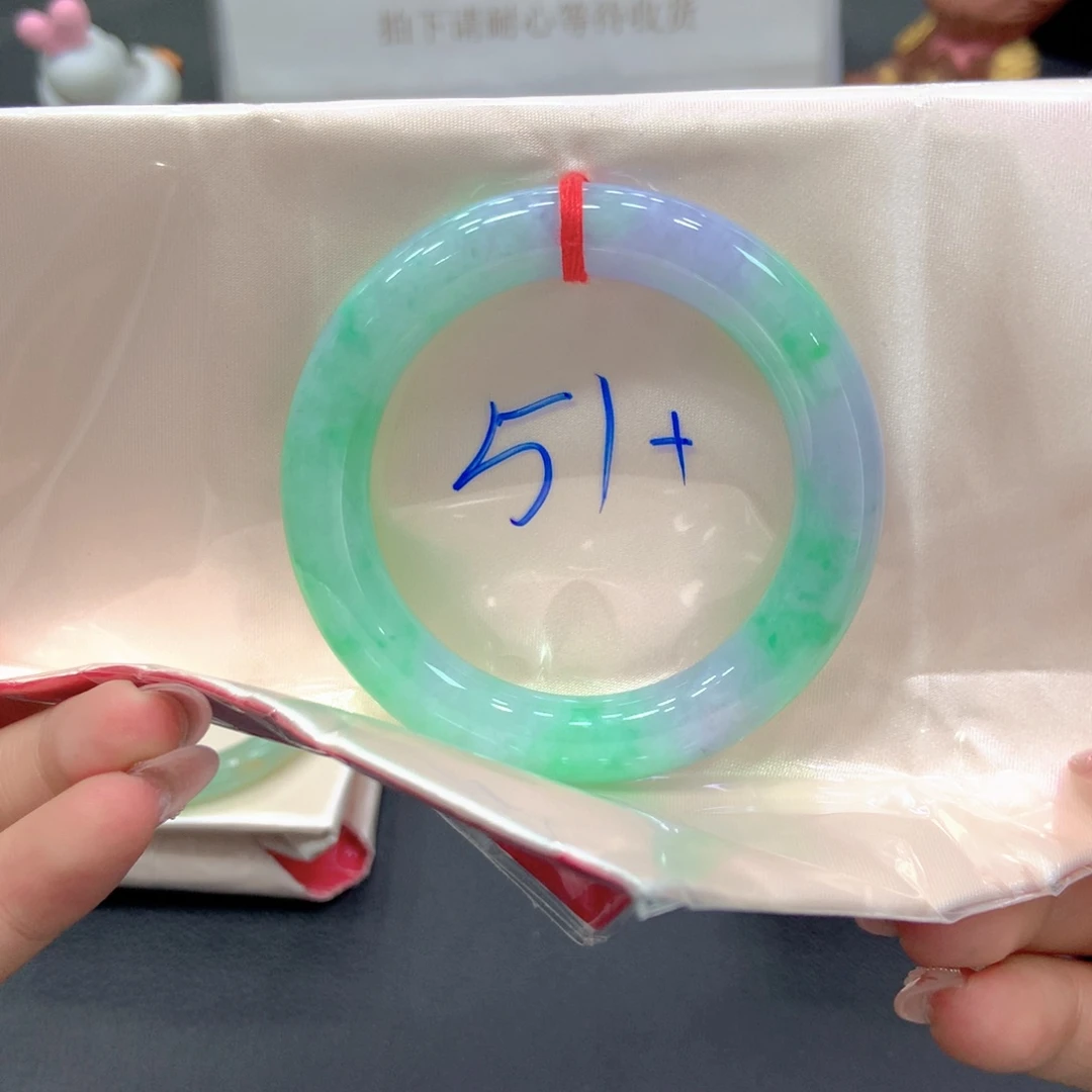 未镶嵌手镯翡翠51圆35号链接