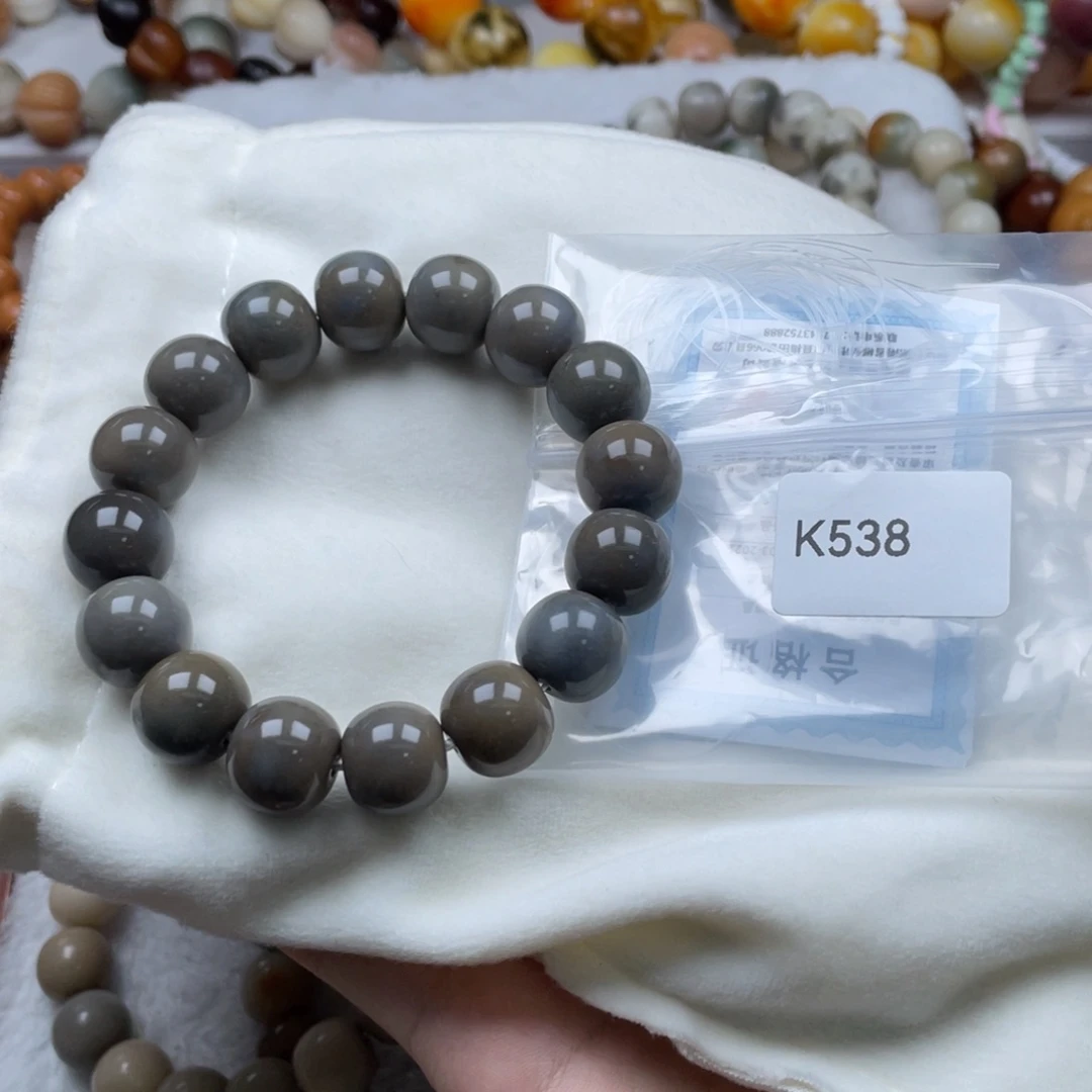 菩提根/象牙果手串瑕K538苹果13mm一串