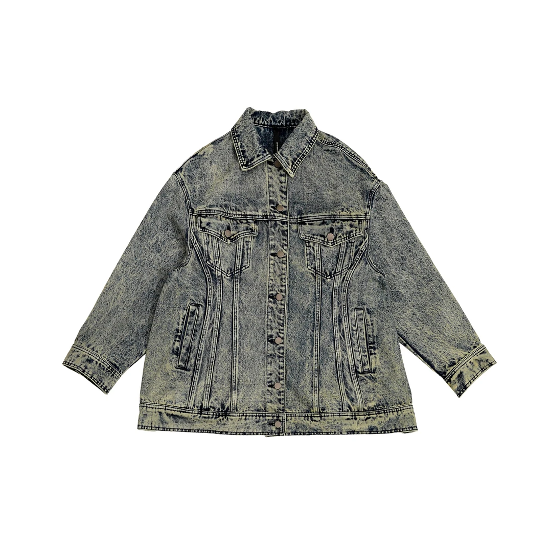 【上新】GG新款轻奢高级感重工经典复古宽松百搭牛仔外套-151093