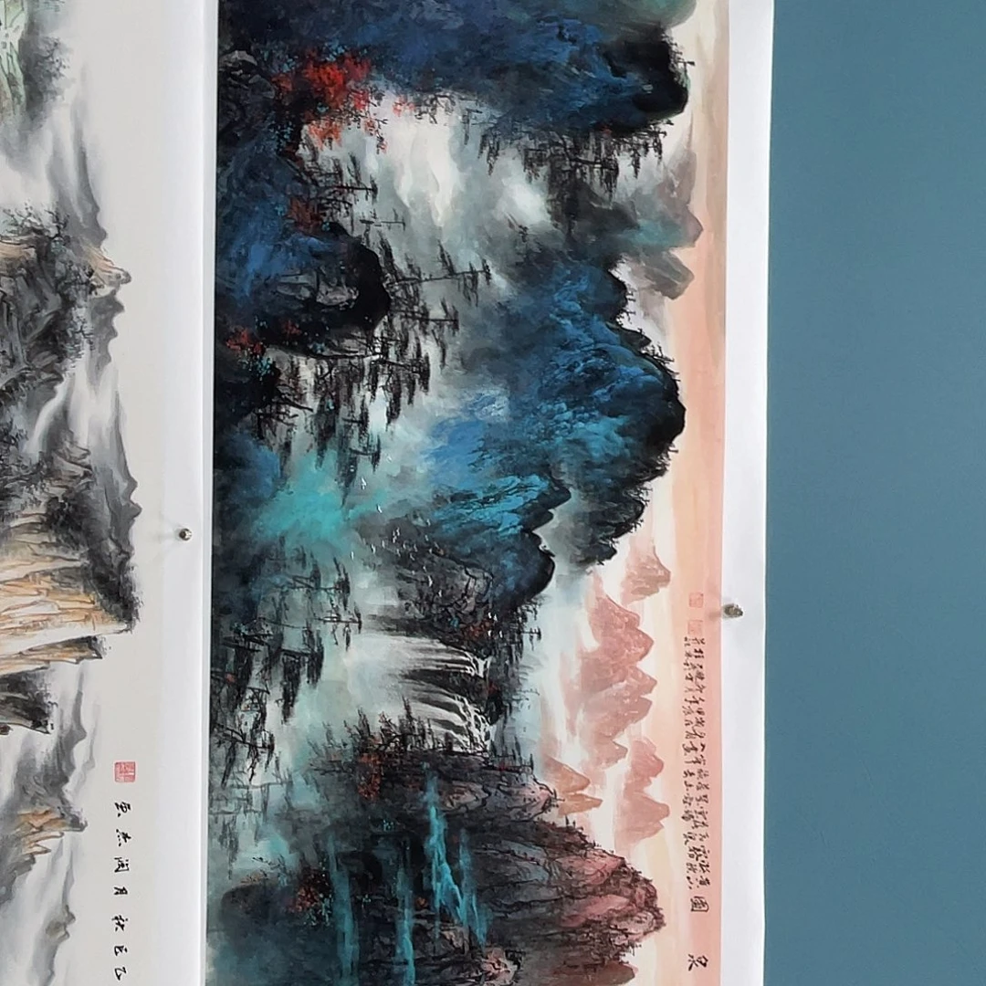 国画国画山水作品欣赏