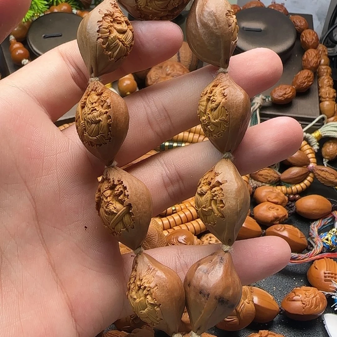 橄榄核手串/手链瑕疵钟馗