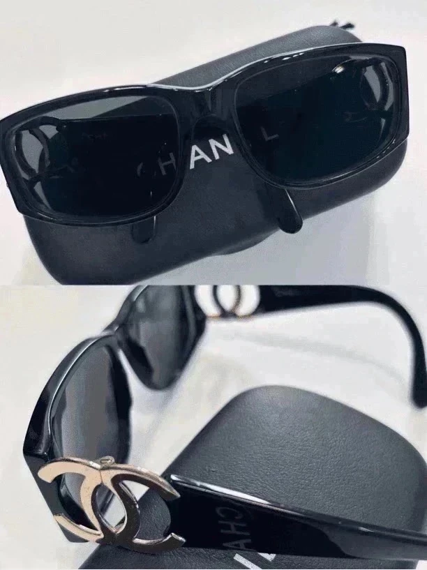 95新 Chanel/香奈儿 Chanel vintage香奈儿中古墨镜5（12.5cm）