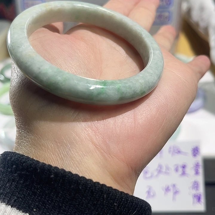 翡翠未镶嵌手镯纯天然缅甸翡翠手镯