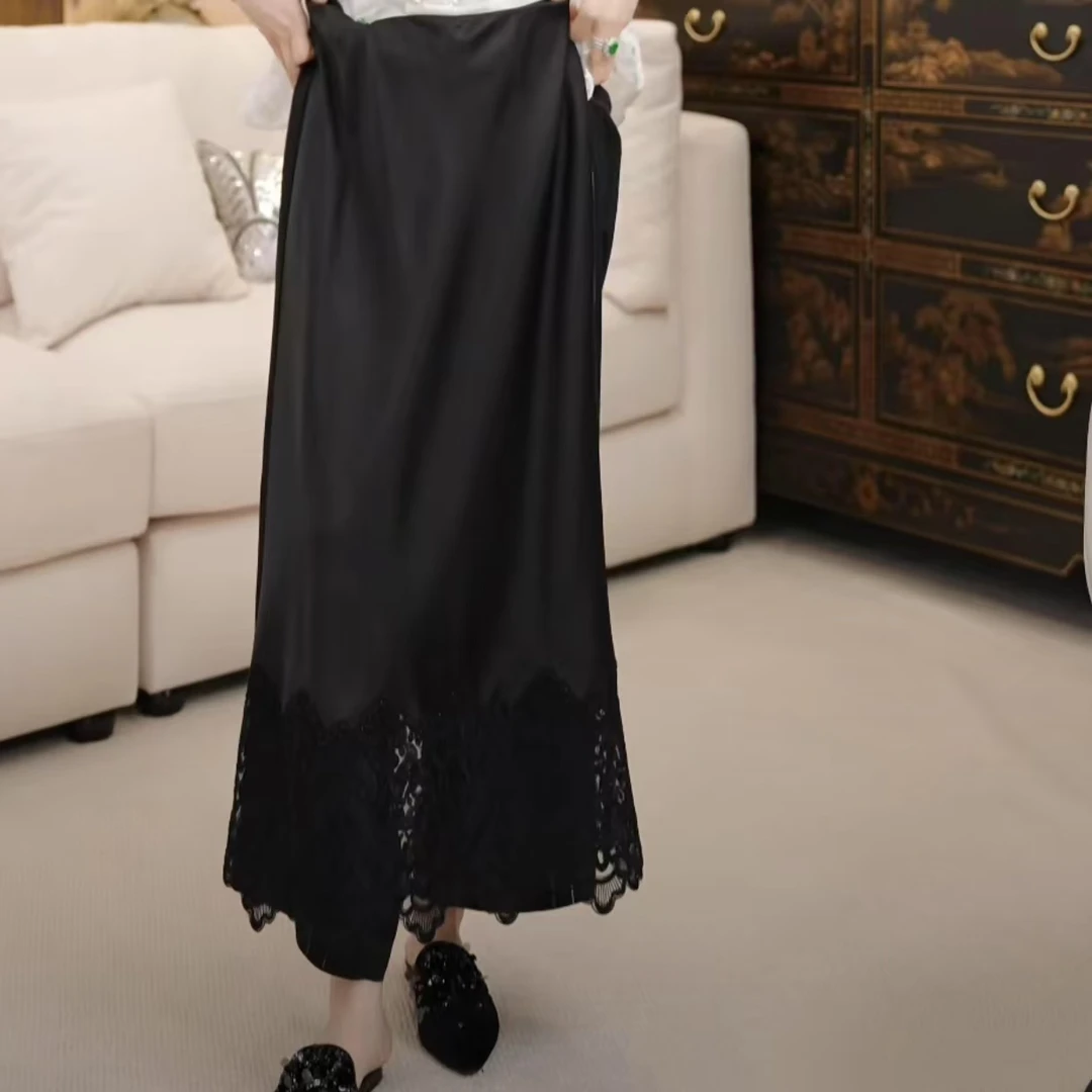 Betty Bairn【暮染 · 香云纱】新中式老油料桑蚕丝裙子25B-BW9317