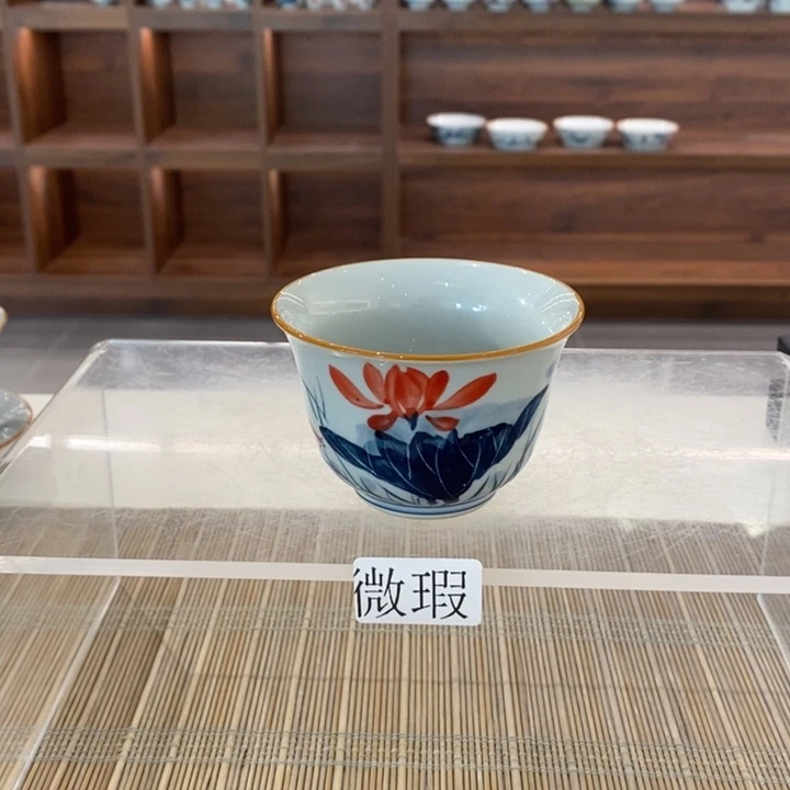 釉下老陶泥手工绘制