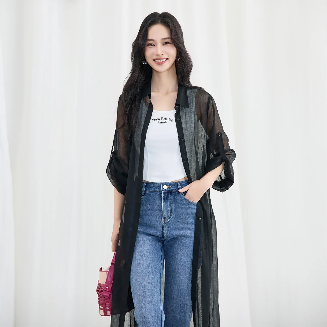 【小云总专享】佳人苑上衣女夏季新款J423012