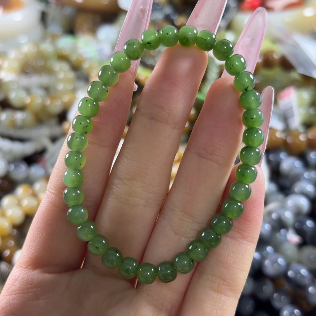 和田玉未镶嵌手链204