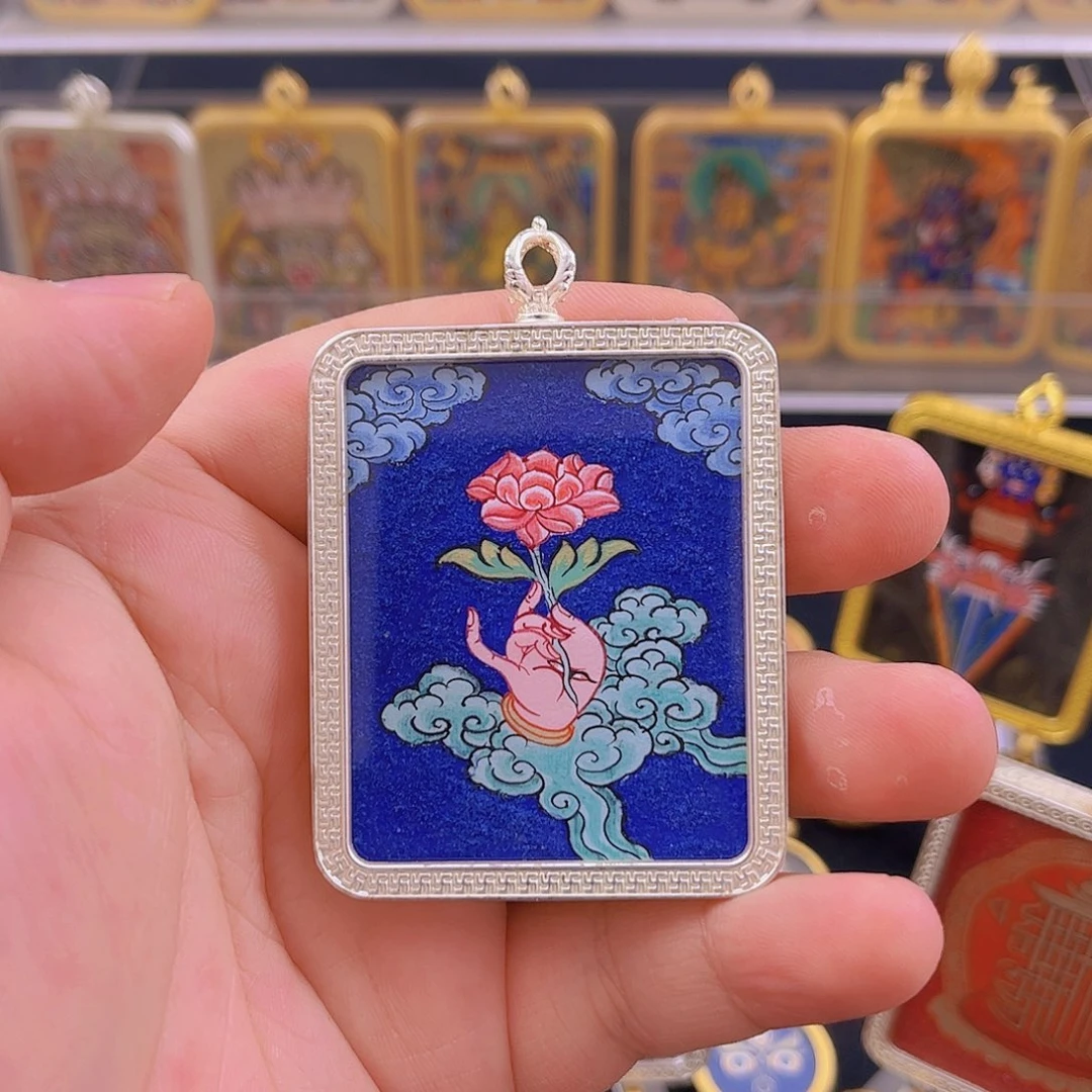 青海热贡纯手绘唐卡