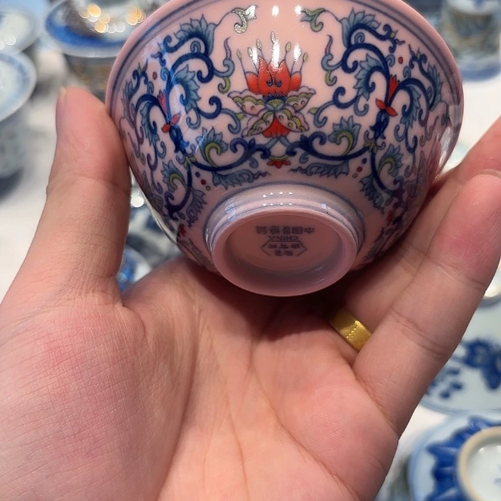 景德镇陶瓷杯子的