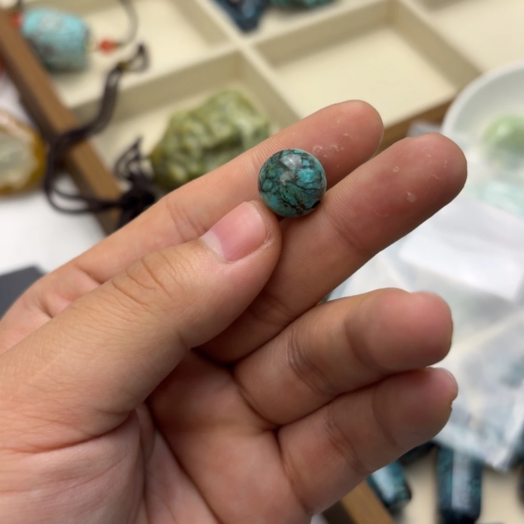 南红玛瑙未镶嵌绿松石