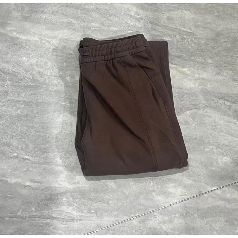 【2511】裤子 秋冬慵懒风冬季休闲直筒裤纯色女裤