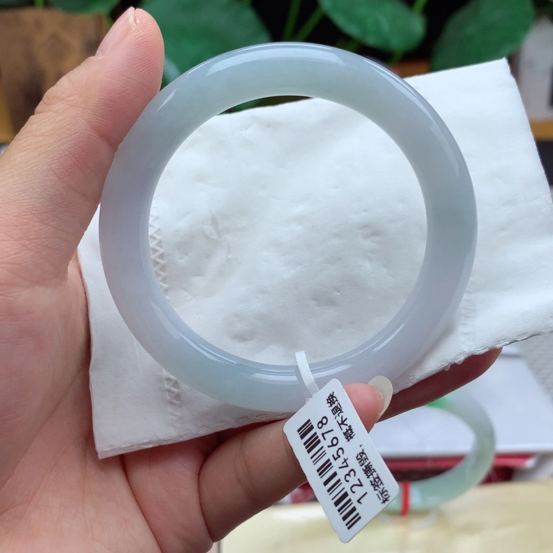 未镶嵌手镯翡翠芒****露纯天然