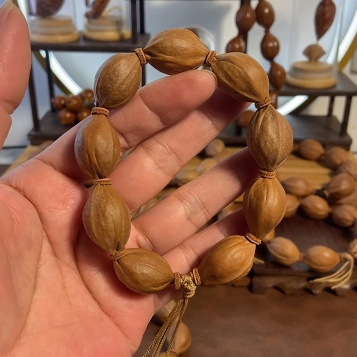 吊坠橄榄核17 x26五年梅林铁核