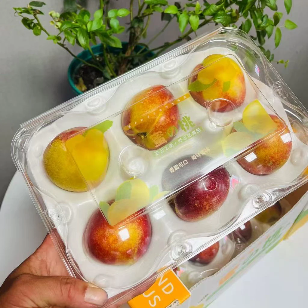 阿囡阿宝黄金蜜桃；云南高山当季时令新鲜黄桃，软甜蜜新鲜水果；600g/盒桃子同城送云南省