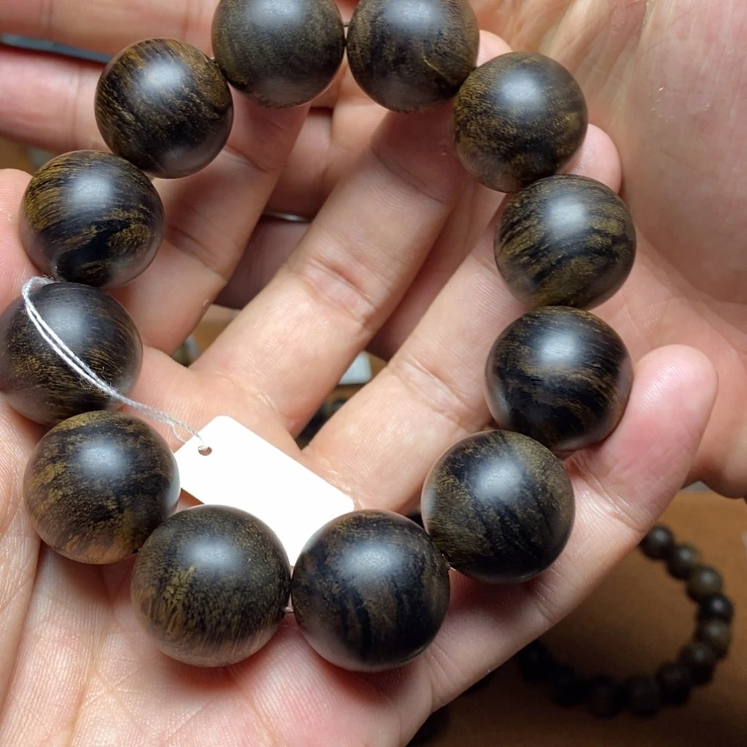 沉香手串钦*越南芽庄白奇楠2.0