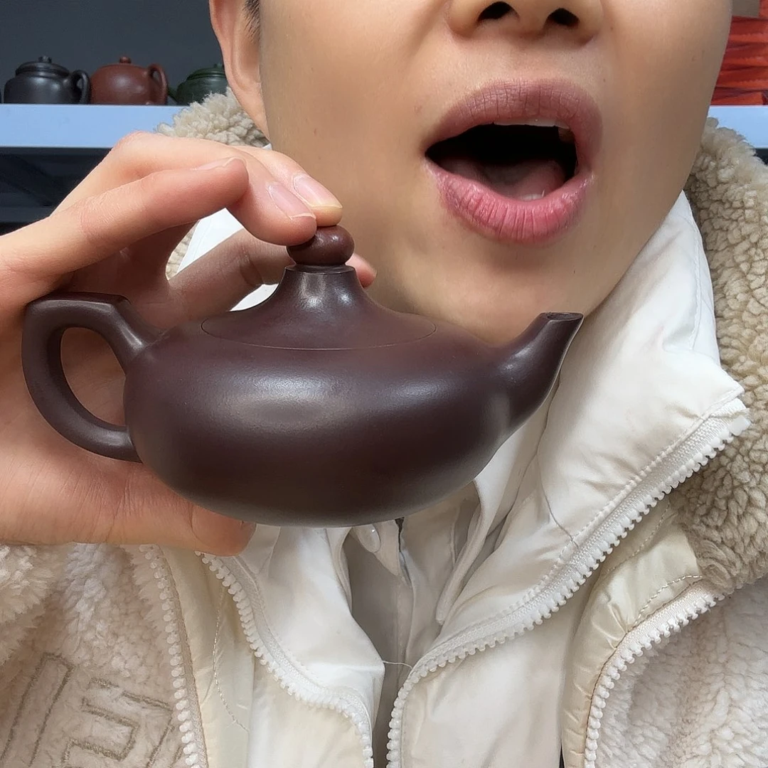 紫砂茶壶民间手艺人全手工制作