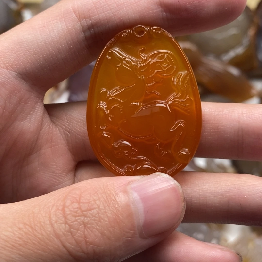 玛瑙/玉髓未镶嵌颈饰