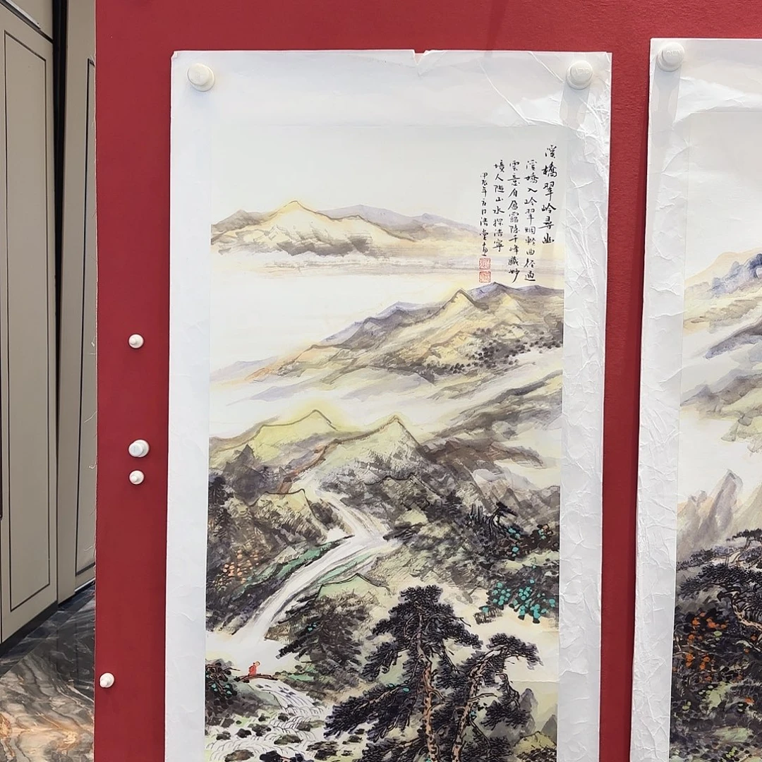 横款精品书画作品欣赏