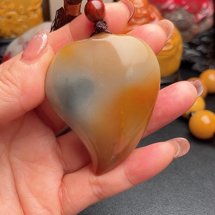 田黄石用****0昌化田印章闲章把件