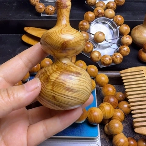 柏木（崖柏）葫芦一个太行崖柏