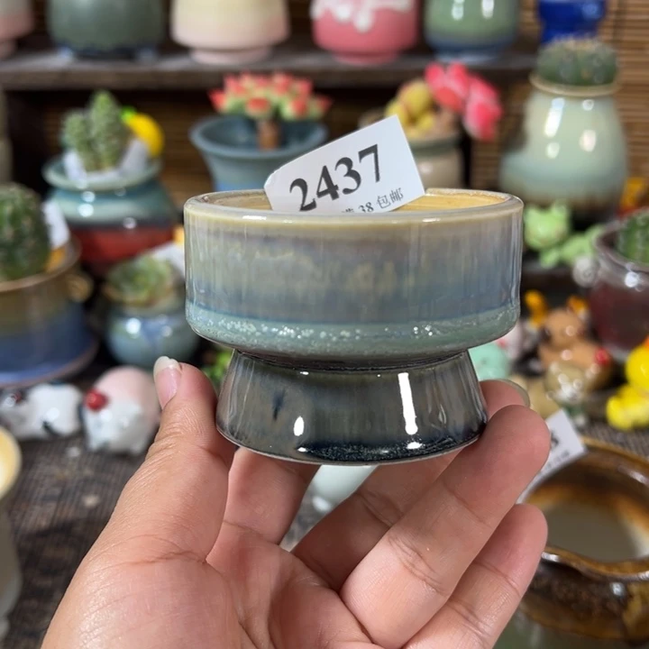 口6 手工花盆满30包邮