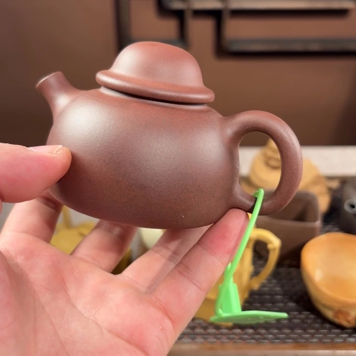 茶壶紫砂寻鱼知乐