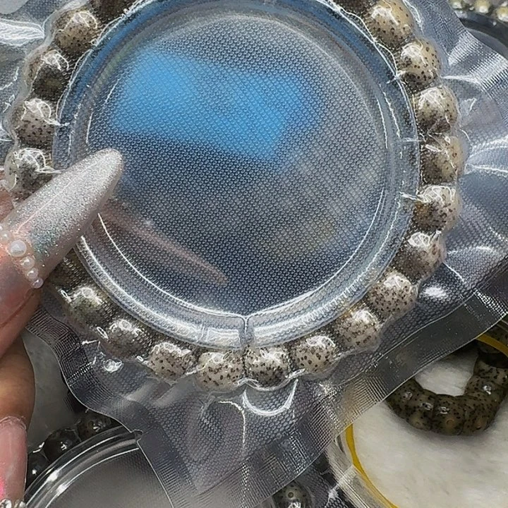 星月菩提手串573练手火烧云星月菩提98桶单圈