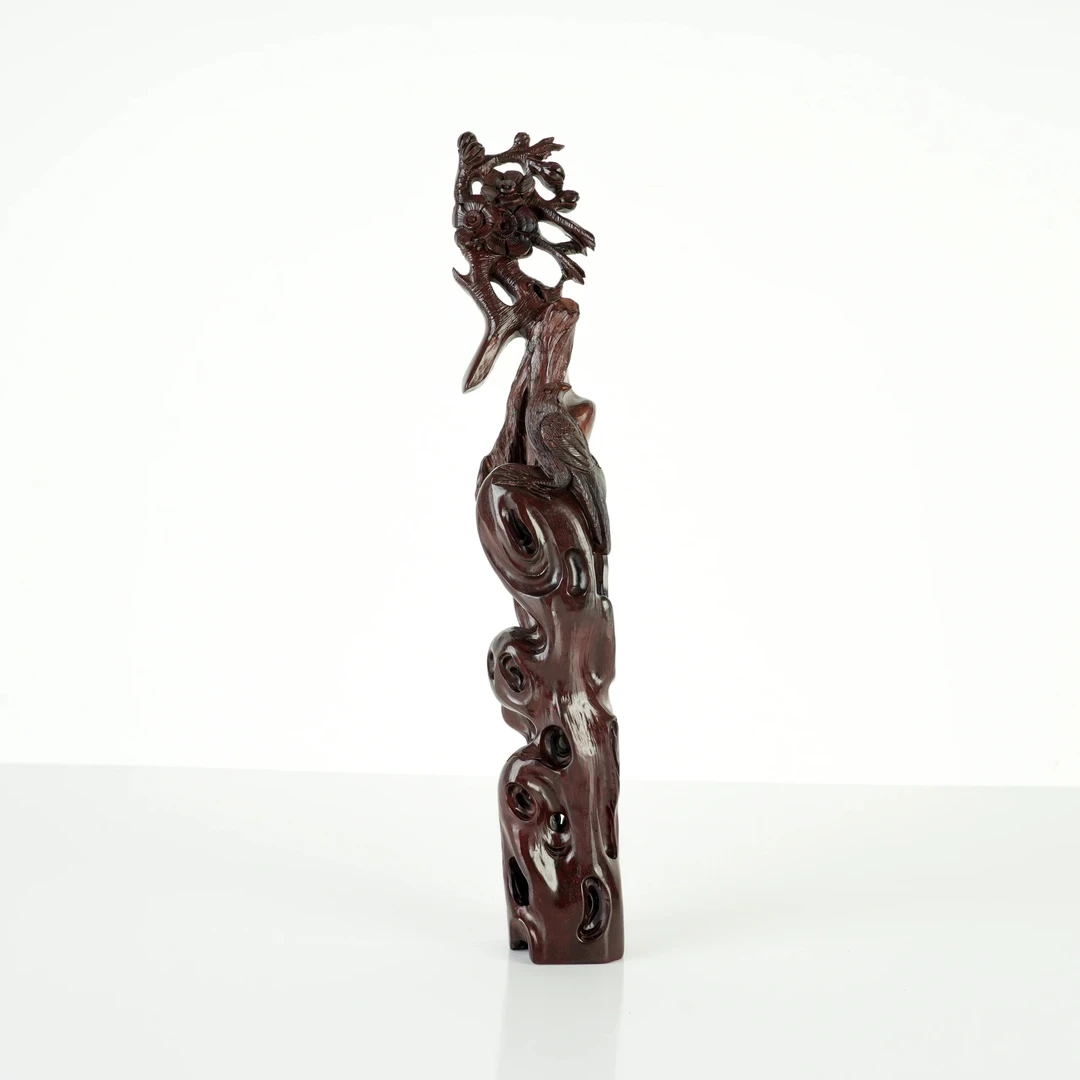 喜上眉梢|小叶紫檀（檀香紫檀）|产地：印度|约6*38|一件|B01735