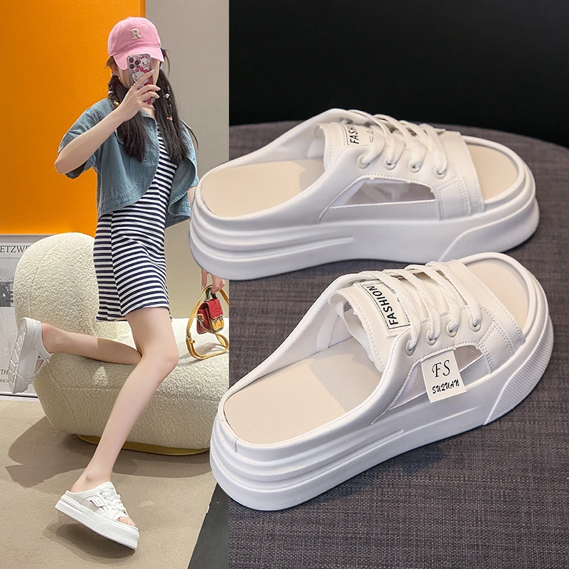 时尚半托凉鞋现货时装凉鞋