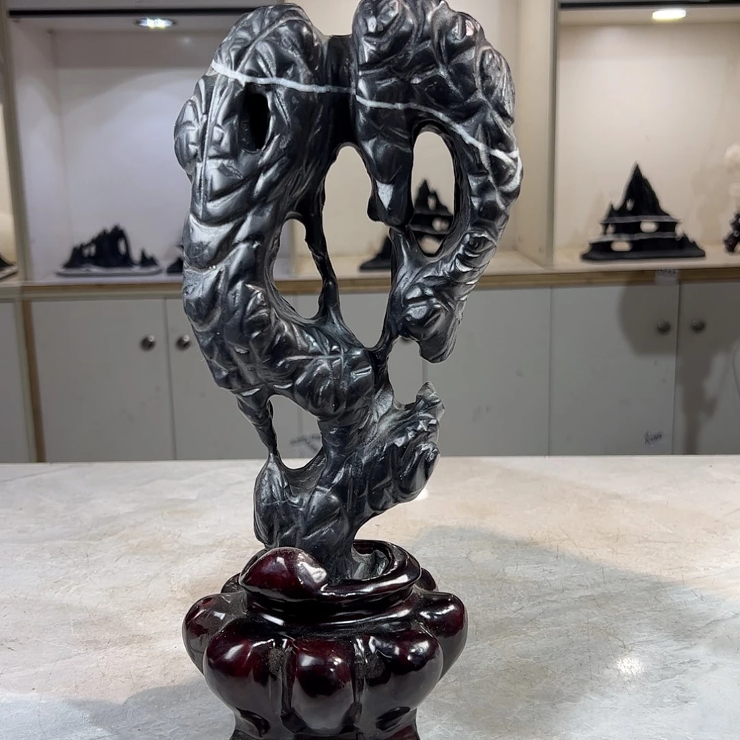 灵璧奇石博览会摆件