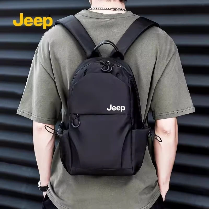 JEEP/吉普双肩包男户外短途旅行包休闲时尚运动背包新款学生书包